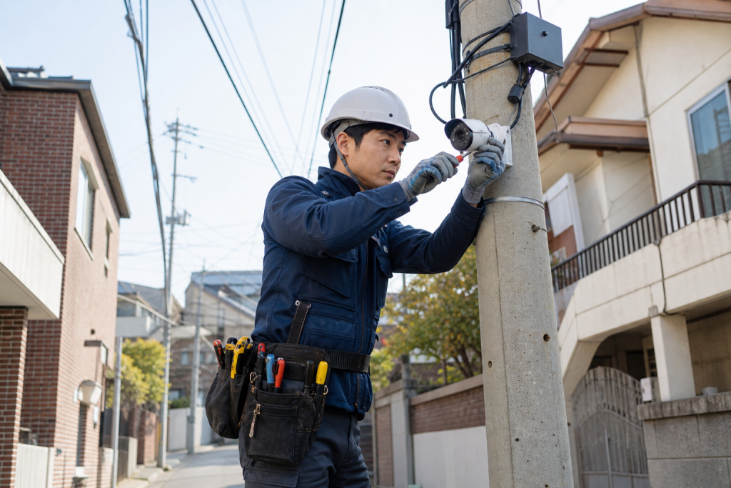 IP 카메라 아날로그 CCTV 비용 비교 대표 이미지